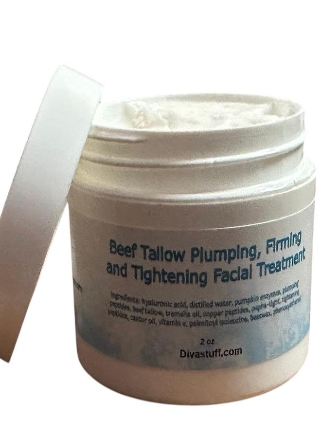 Diva Stuff New Size Beef Tallow Plumping, Firming and Tightening Facial Treatment, 2 oz, With Hyaluronic Acid - Image 2